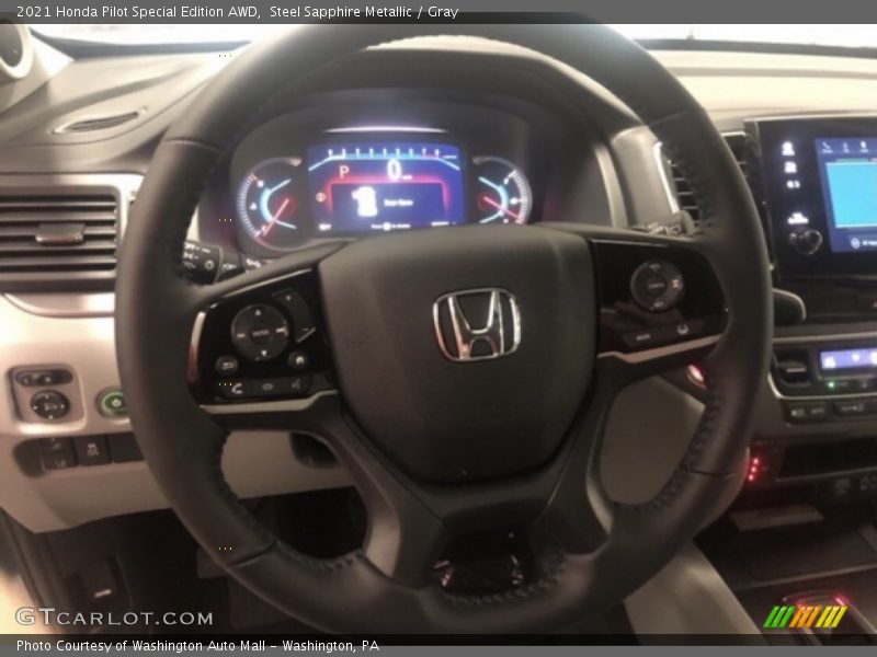 Steel Sapphire Metallic / Gray 2021 Honda Pilot Special Edition AWD