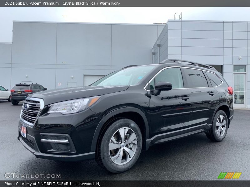 Crystal Black Silica / Warm Ivory 2021 Subaru Ascent Premium
