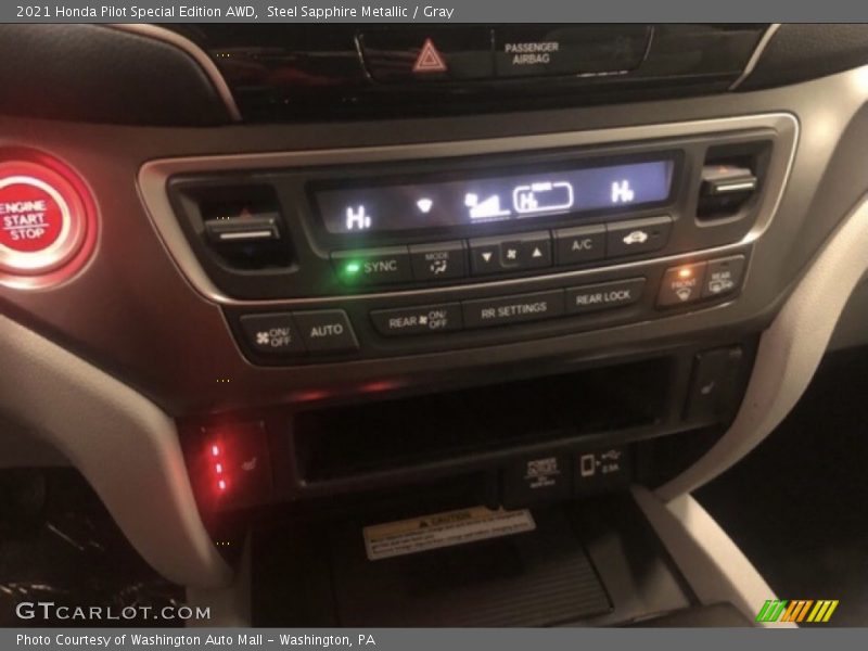 Steel Sapphire Metallic / Gray 2021 Honda Pilot Special Edition AWD