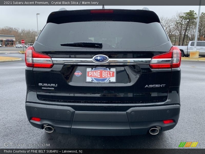 Crystal Black Silica / Warm Ivory 2021 Subaru Ascent Premium