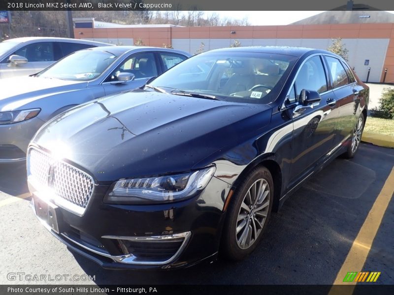 Black Velvet / Cappuccino 2018 Lincoln MKZ Select AWD