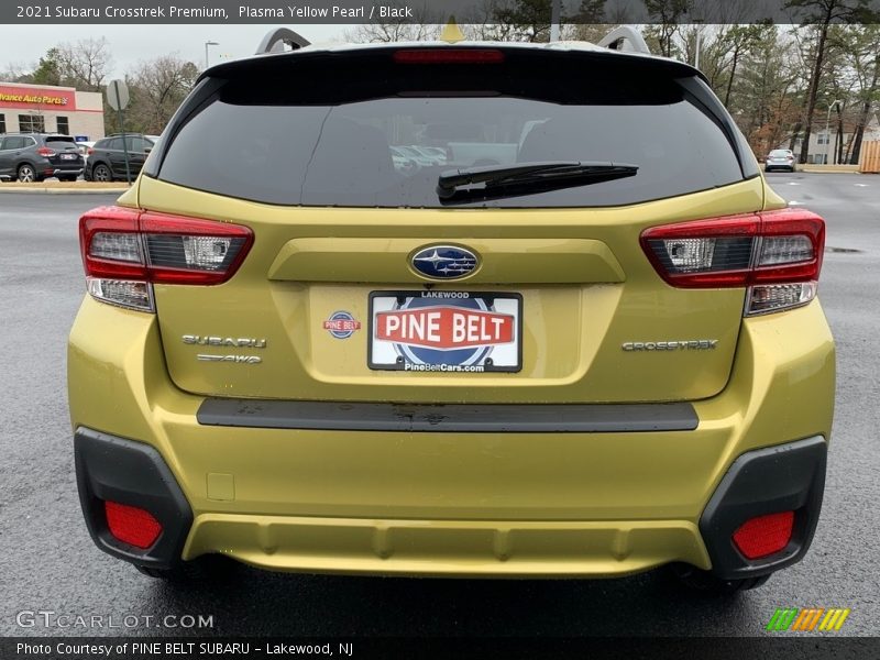 Plasma Yellow Pearl / Black 2021 Subaru Crosstrek Premium