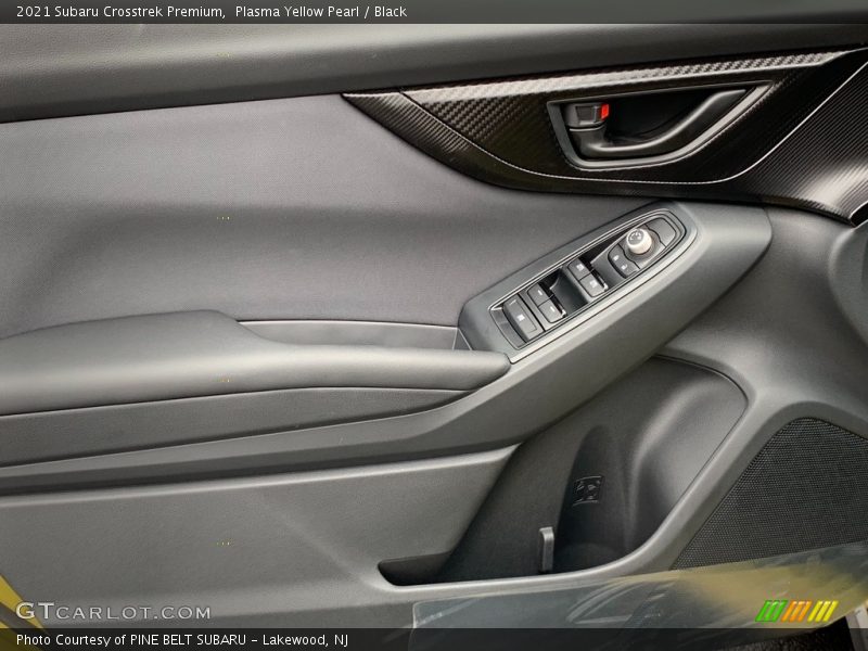 Plasma Yellow Pearl / Black 2021 Subaru Crosstrek Premium