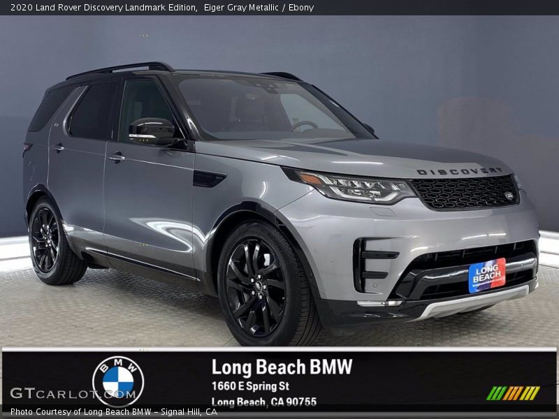 Eiger Gray Metallic / Ebony 2020 Land Rover Discovery Landmark Edition