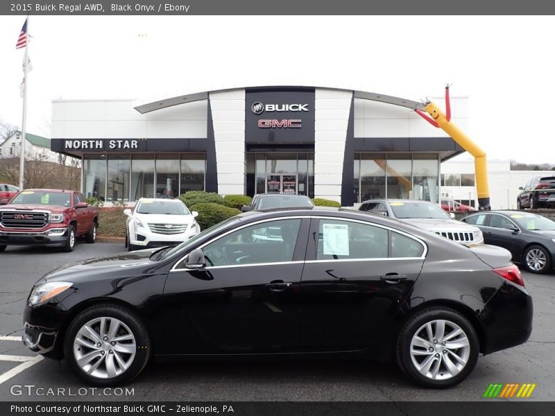 Black Onyx / Ebony 2015 Buick Regal AWD