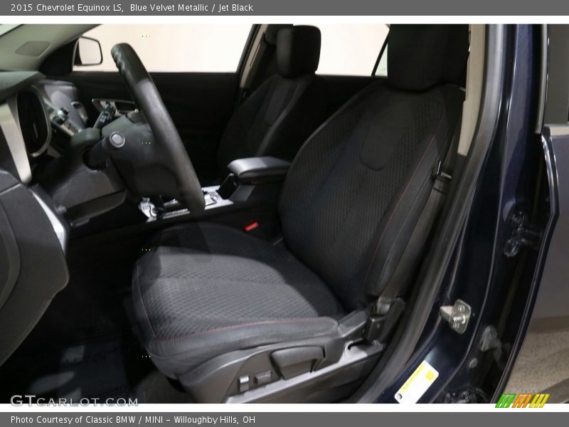 Blue Velvet Metallic / Jet Black 2015 Chevrolet Equinox LS