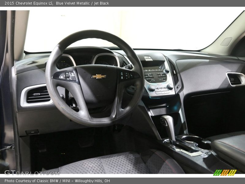 Blue Velvet Metallic / Jet Black 2015 Chevrolet Equinox LS