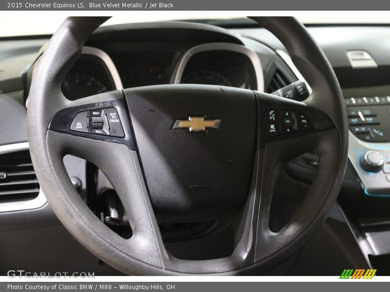 Blue Velvet Metallic / Jet Black 2015 Chevrolet Equinox LS