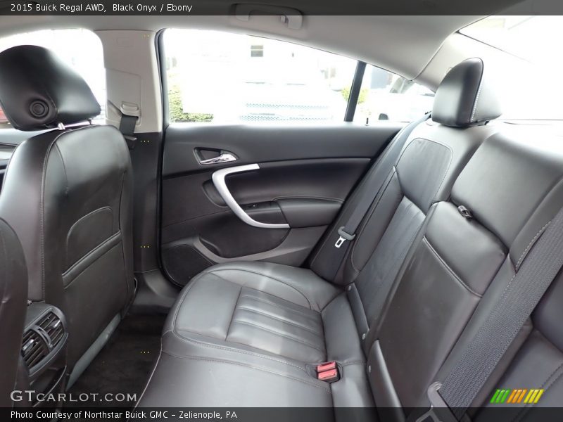 Rear Seat of 2015 Regal AWD