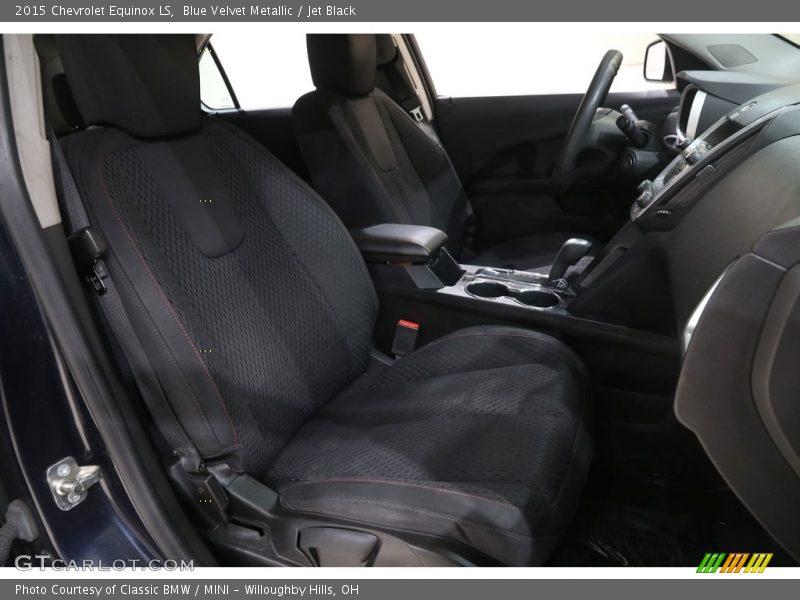 Blue Velvet Metallic / Jet Black 2015 Chevrolet Equinox LS