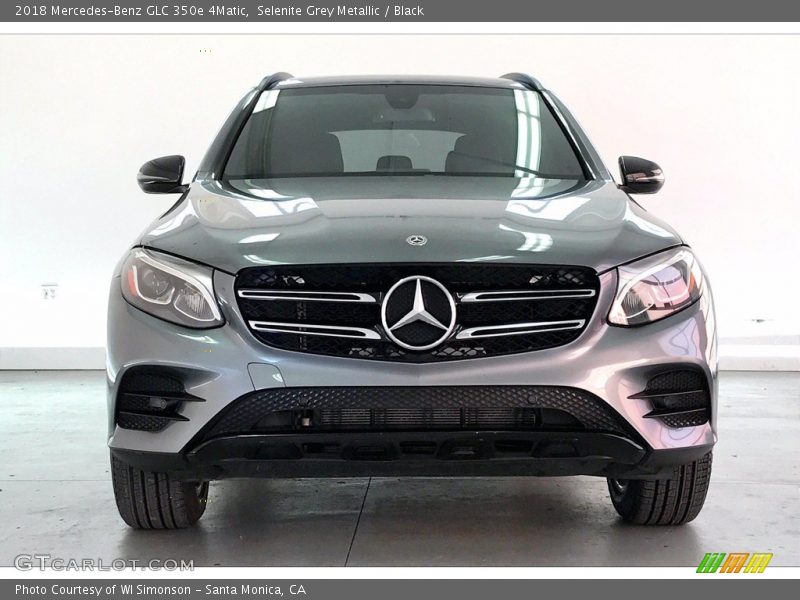 Selenite Grey Metallic / Black 2018 Mercedes-Benz GLC 350e 4Matic
