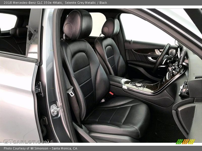 Selenite Grey Metallic / Black 2018 Mercedes-Benz GLC 350e 4Matic