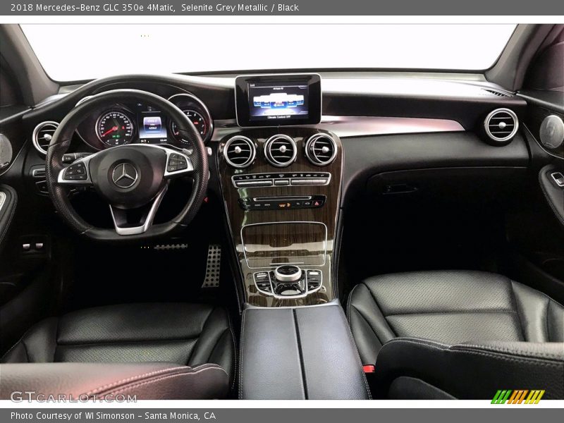 Selenite Grey Metallic / Black 2018 Mercedes-Benz GLC 350e 4Matic