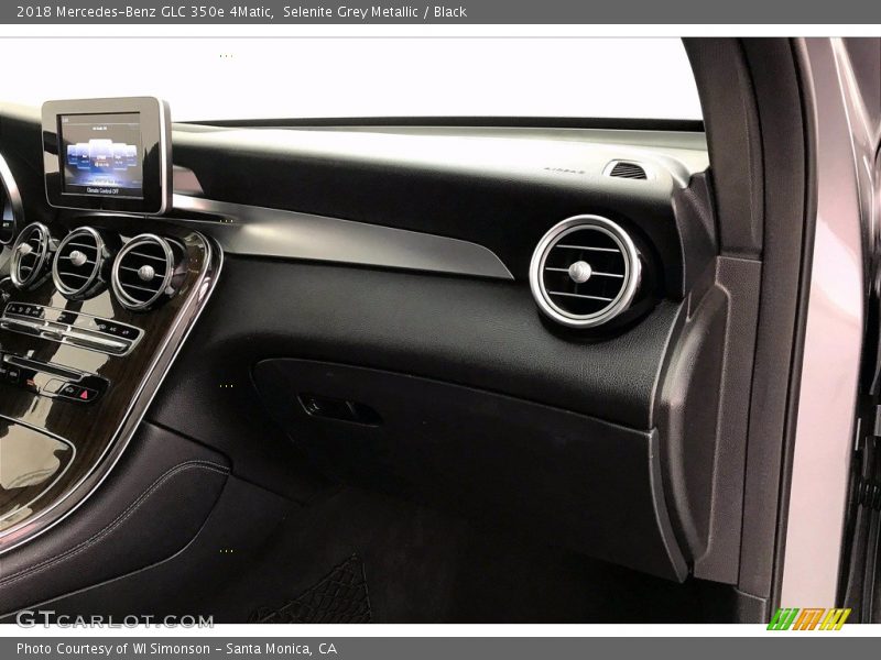 Selenite Grey Metallic / Black 2018 Mercedes-Benz GLC 350e 4Matic
