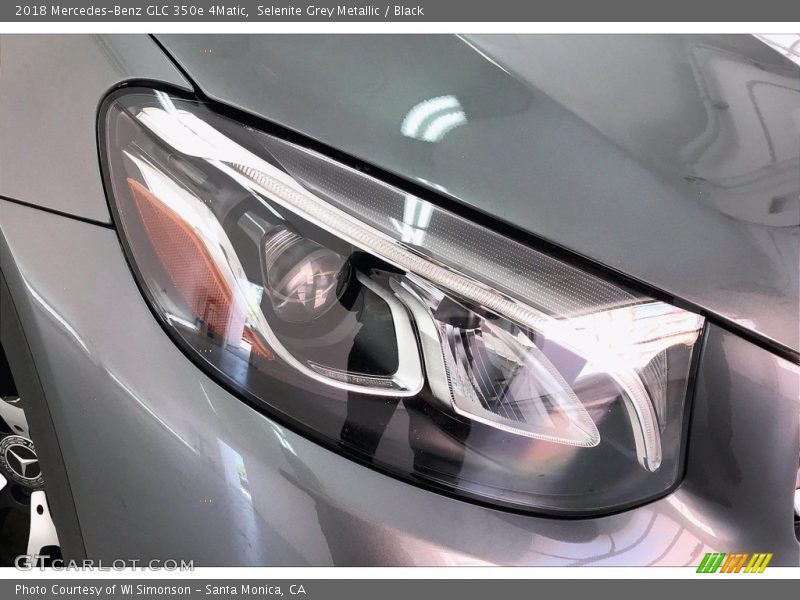 Selenite Grey Metallic / Black 2018 Mercedes-Benz GLC 350e 4Matic