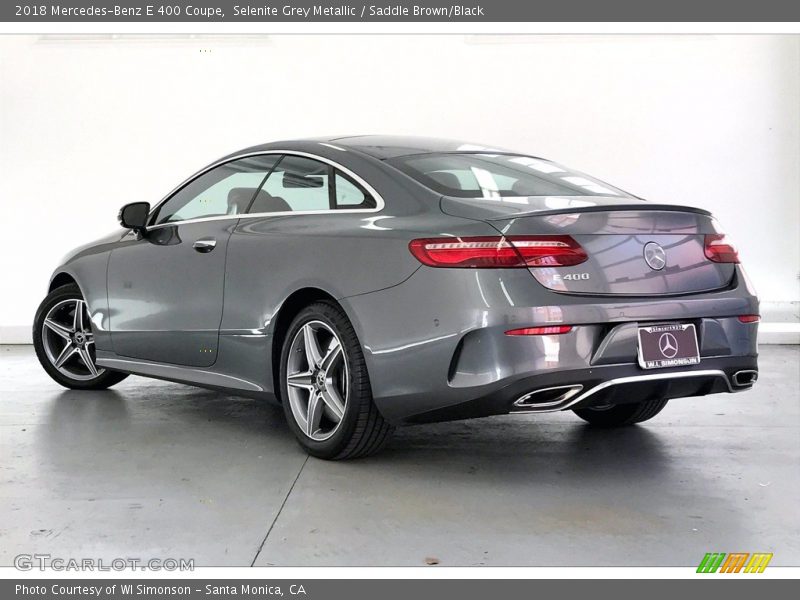  2018 E 400 Coupe Selenite Grey Metallic
