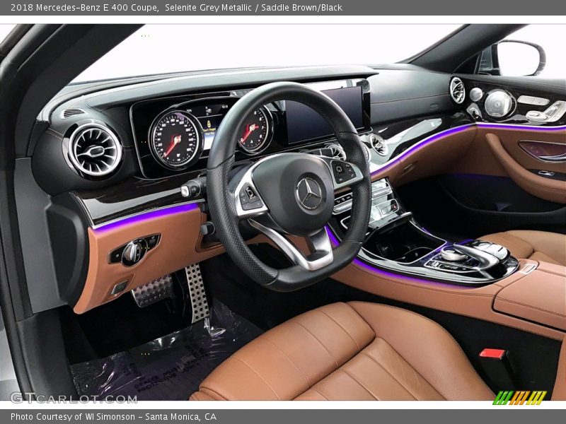 Front Seat of 2018 E 400 Coupe