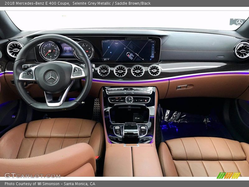 Saddle Brown/Black Interior - 2018 E 400 Coupe 