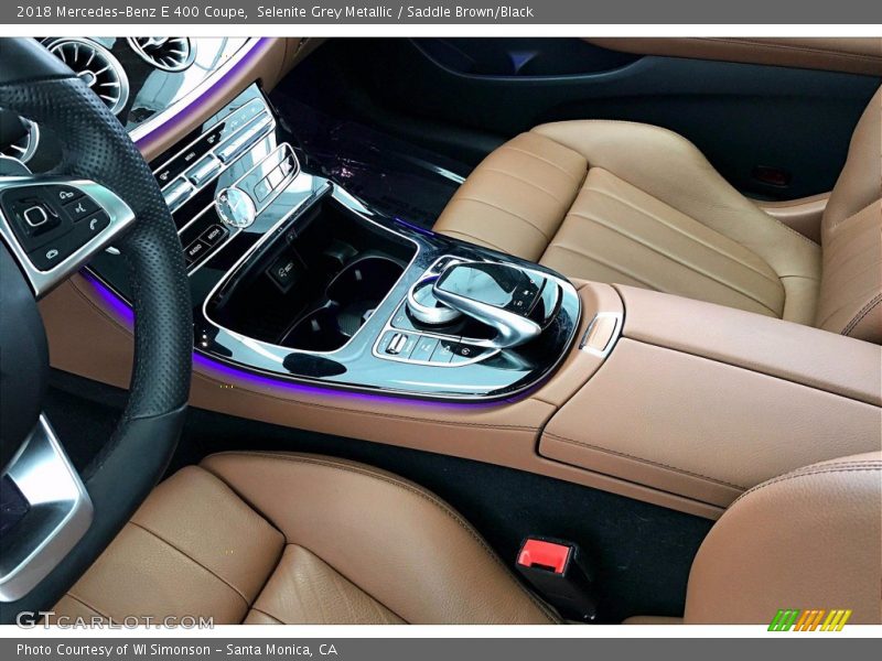 Controls of 2018 E 400 Coupe