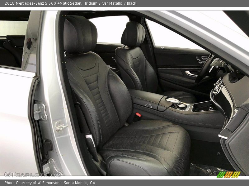 Iridium Silver Metallic / Black 2018 Mercedes-Benz S 560 4Matic Sedan