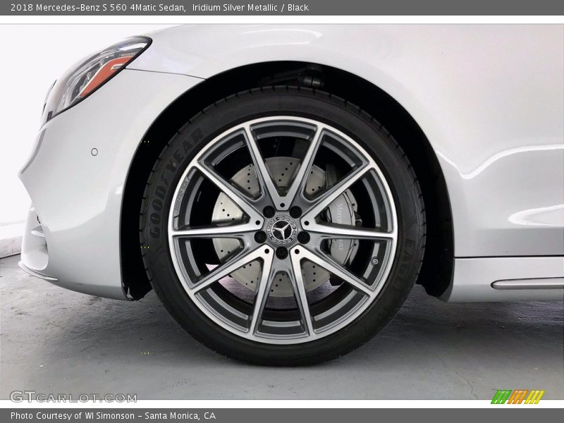 Iridium Silver Metallic / Black 2018 Mercedes-Benz S 560 4Matic Sedan