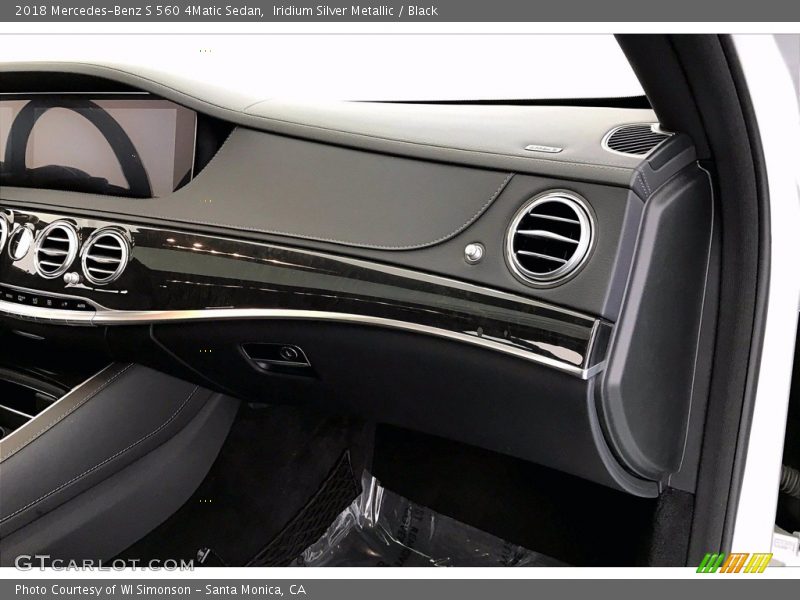 Iridium Silver Metallic / Black 2018 Mercedes-Benz S 560 4Matic Sedan