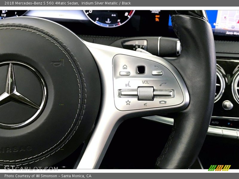  2018 S 560 4Matic Sedan Steering Wheel