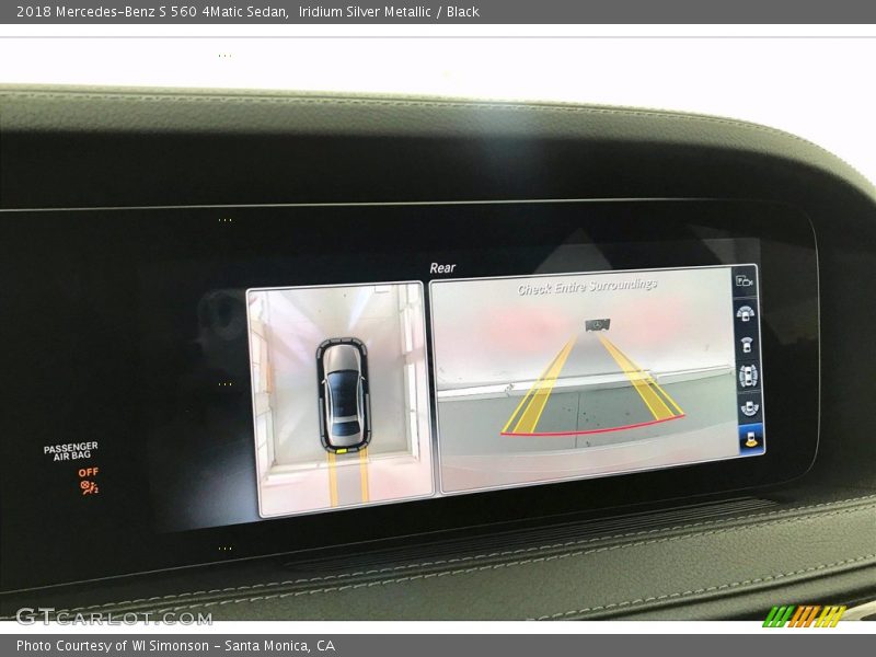 Iridium Silver Metallic / Black 2018 Mercedes-Benz S 560 4Matic Sedan