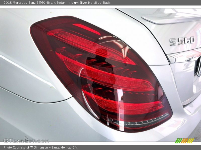 Iridium Silver Metallic / Black 2018 Mercedes-Benz S 560 4Matic Sedan
