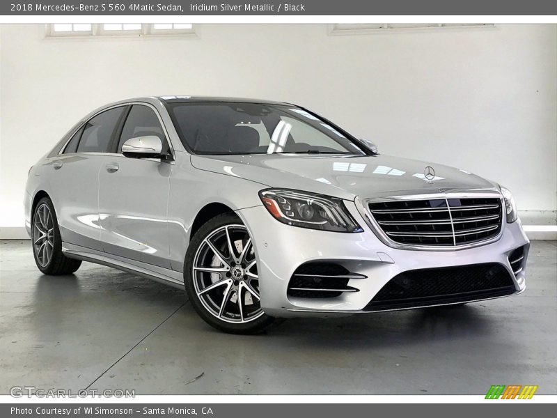  2018 S 560 4Matic Sedan Iridium Silver Metallic