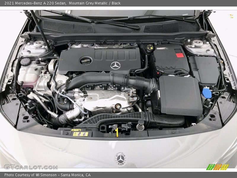 Mountain Grey Metallic / Black 2021 Mercedes-Benz A 220 Sedan