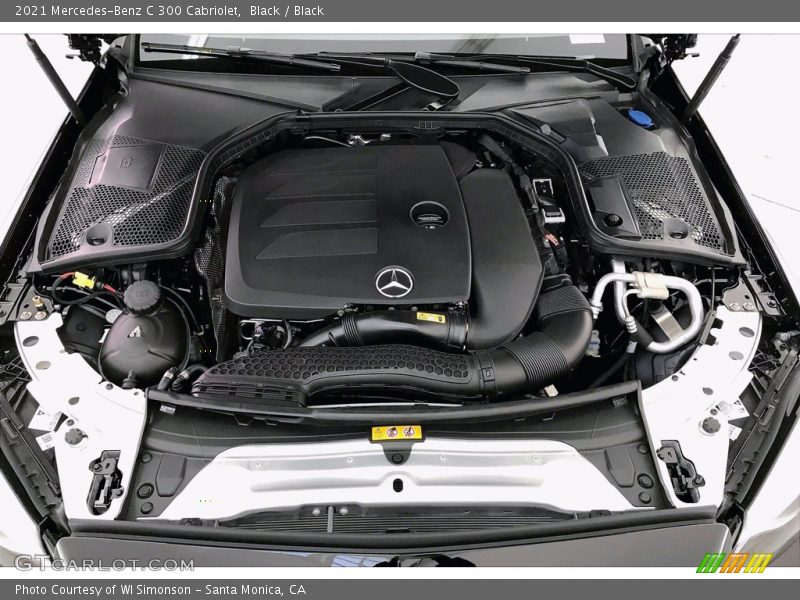  2021 C 300 Cabriolet Engine - 2.0 Liter Turbocharged DOHC 16-Valve VVT 4 Cylinder