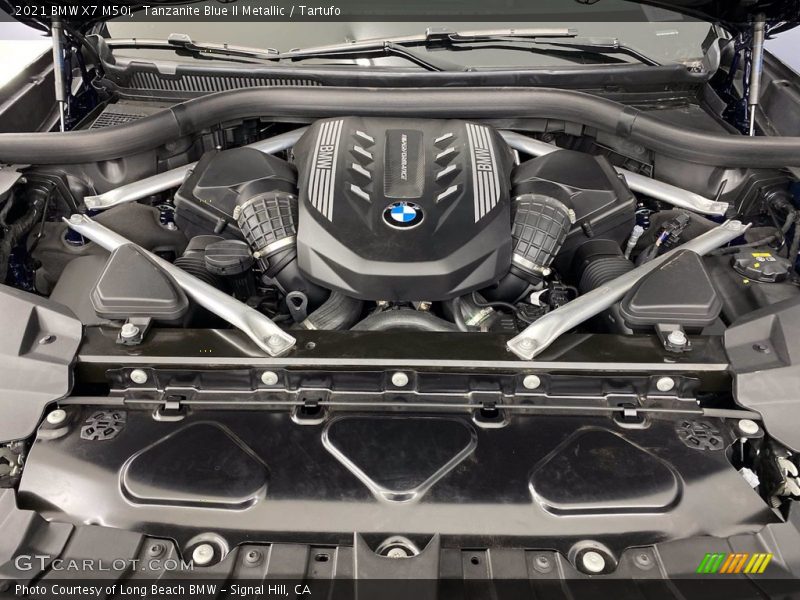  2021 X7 M50i Engine - 4.4 Liter M TwinPower Turbocharged DOHC 32-Valve V8