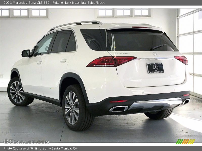 Polar White / Macchiato Beige/Black 2021 Mercedes-Benz GLE 350