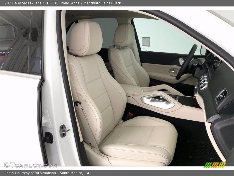 Polar White / Macchiato Beige/Black 2021 Mercedes-Benz GLE 350