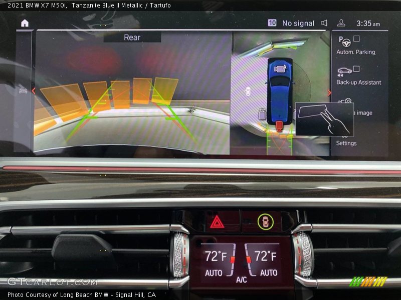 Tanzanite Blue II Metallic / Tartufo 2021 BMW X7 M50i