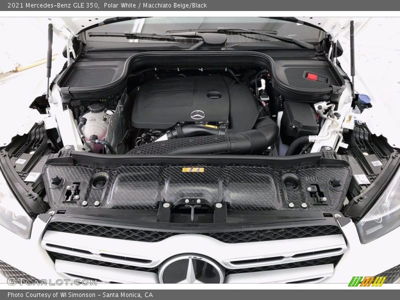 Polar White / Macchiato Beige/Black 2021 Mercedes-Benz GLE 350