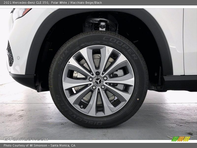 Polar White / Macchiato Beige/Black 2021 Mercedes-Benz GLE 350