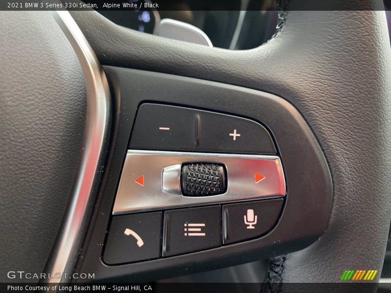 Alpine White / Black 2021 BMW 3 Series 330i Sedan