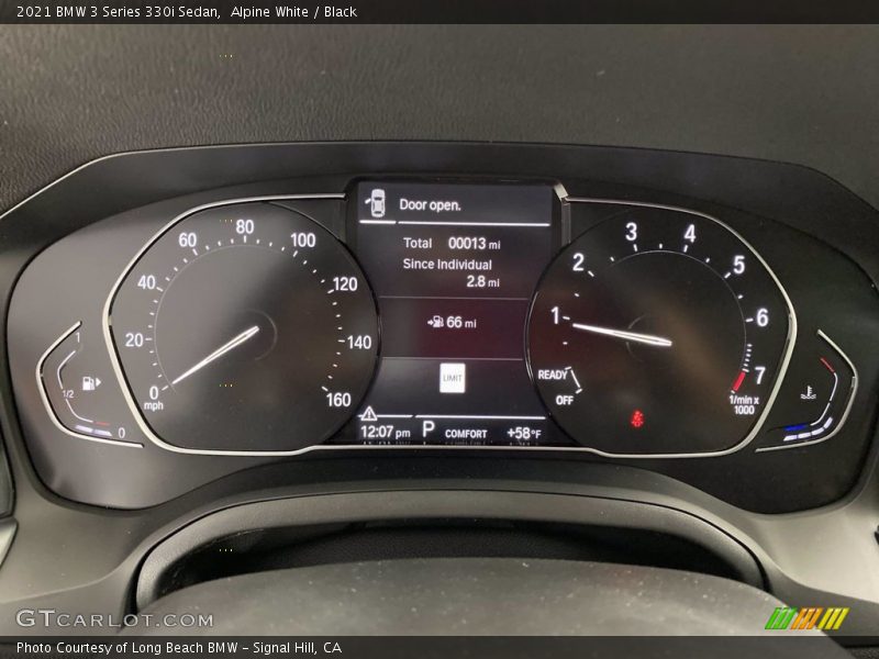 Alpine White / Black 2021 BMW 3 Series 330i Sedan