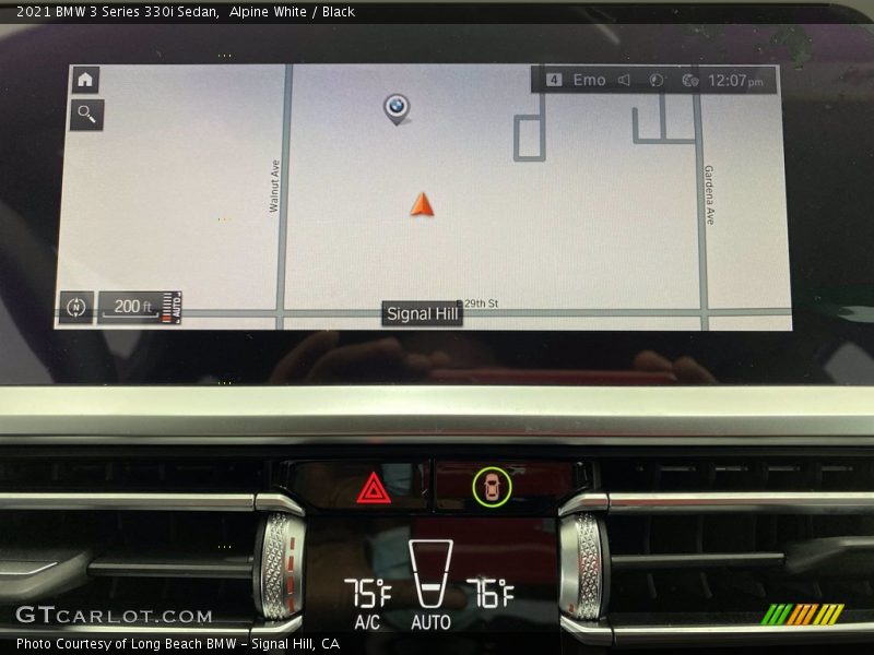 Alpine White / Black 2021 BMW 3 Series 330i Sedan
