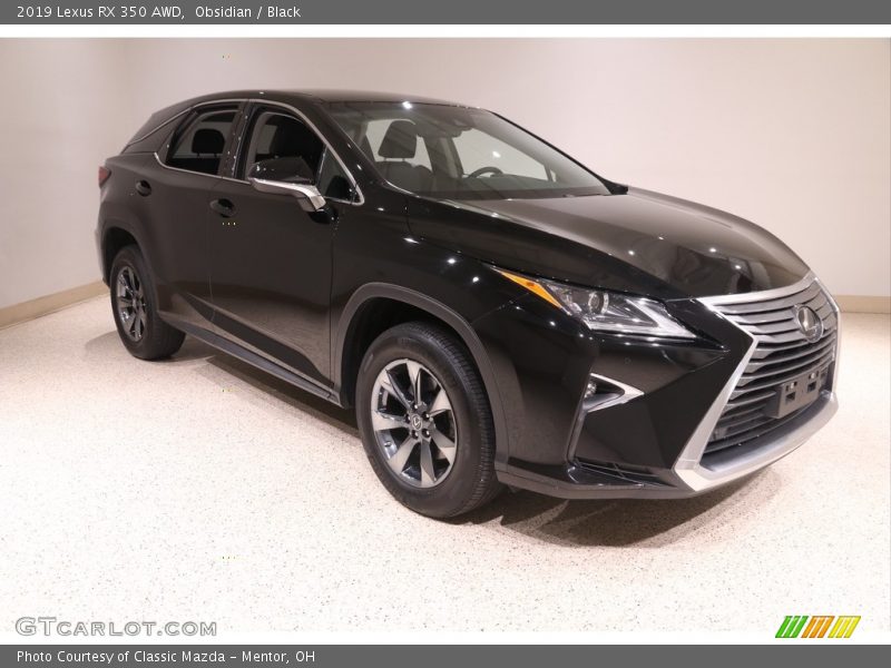 Obsidian / Black 2019 Lexus RX 350 AWD