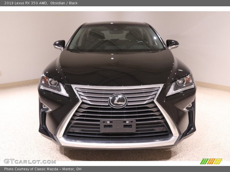 Obsidian / Black 2019 Lexus RX 350 AWD
