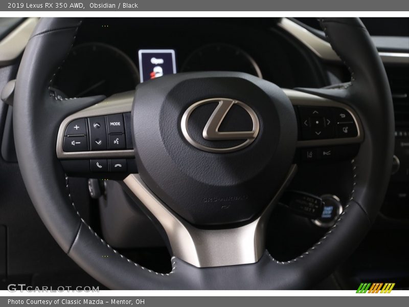 Obsidian / Black 2019 Lexus RX 350 AWD