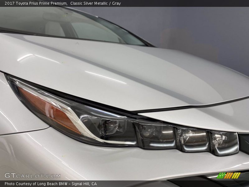 Classic Silver Metallic / Gray 2017 Toyota Prius Prime Premium