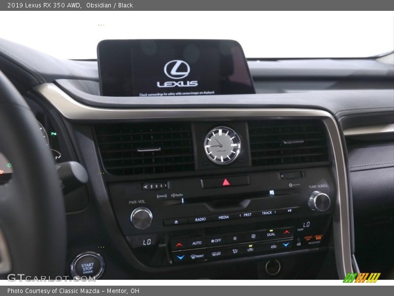 Obsidian / Black 2019 Lexus RX 350 AWD