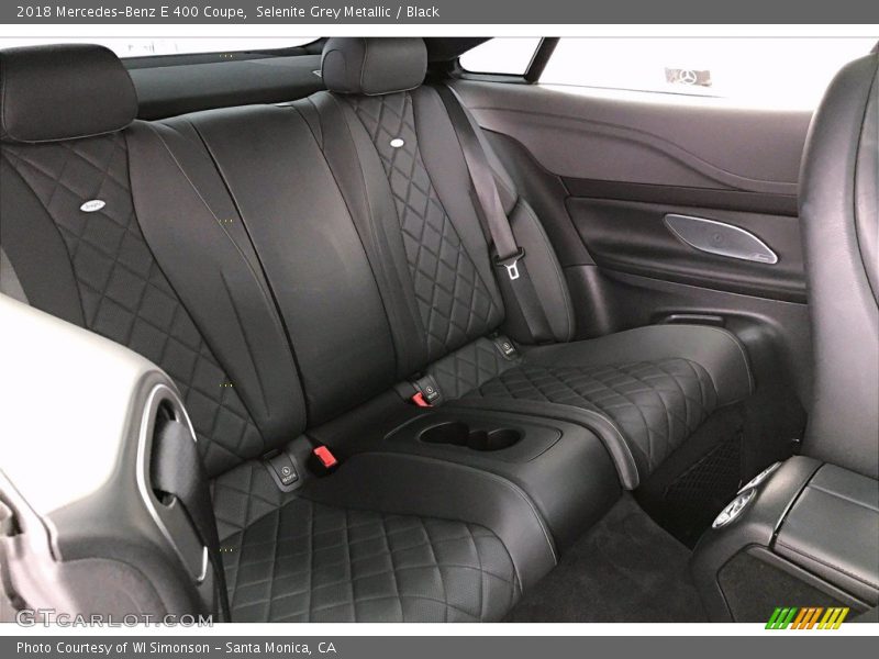 Selenite Grey Metallic / Black 2018 Mercedes-Benz E 400 Coupe