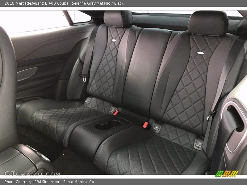 Selenite Grey Metallic / Black 2018 Mercedes-Benz E 400 Coupe
