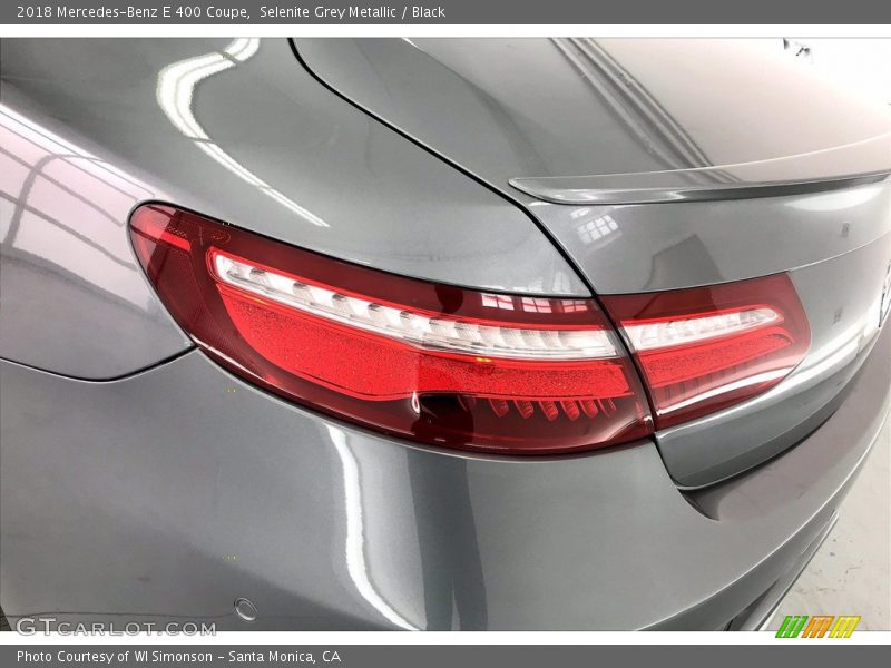 Selenite Grey Metallic / Black 2018 Mercedes-Benz E 400 Coupe
