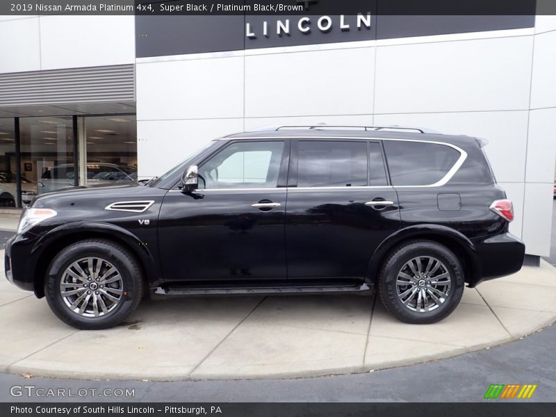  2019 Armada Platinum 4x4 Super Black